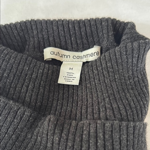 Autumn Cashmere Sleeveless Turtleneck Sheath Dress  | Size: Medium - Picture 2 of 12